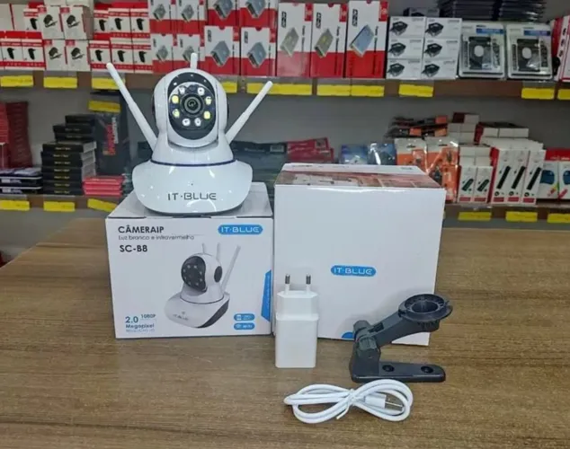 Câmera IP Wi-Fi 2.0MP 1080p IT-BLUE SC-B8