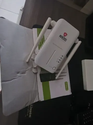 Repetidor de Sinal Wi-Fi Kross, ac. troca 