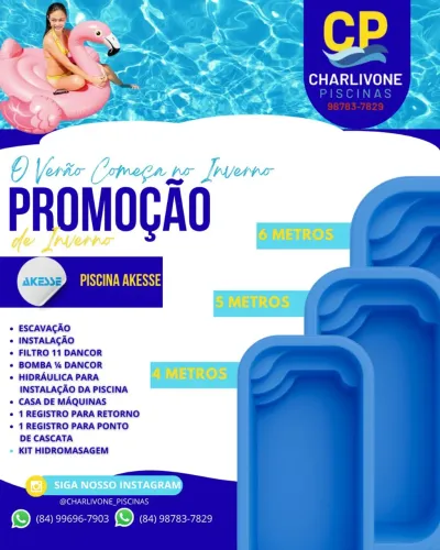 Promoção de Piscinas Akesse: Verão no Inverno!