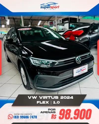 Volkswagen Virtus TSI 1.0 Flex 12V 4P Aut. 2024