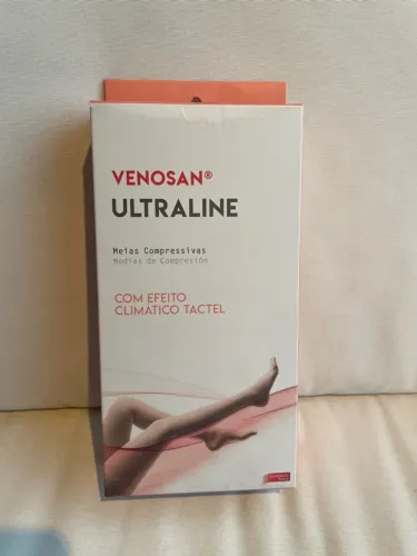 Meia Compressiva Venosan Ultraline Produto Novo
