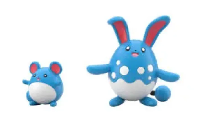 Pokémon scale world marril e azulmerrl