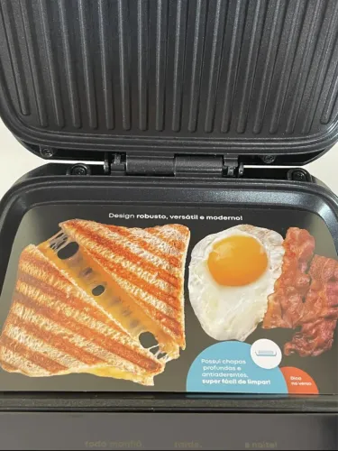 Sanduicheira Elétrica Cadence 127V - Novo