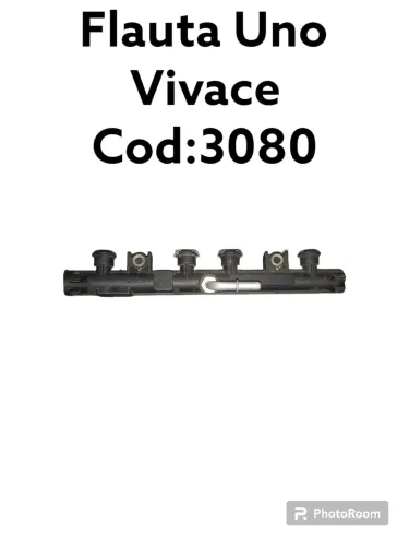 Flauta Dos Bicos Injetor Fiat Uno Vivace Cod 3080