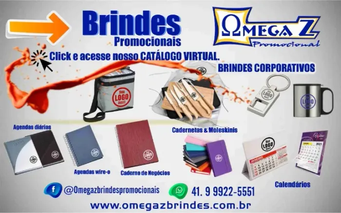 Brindes Personalizados - Promocionais - com sua logo