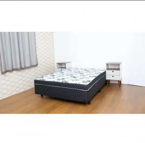 Cama Box casal conjugada 13 cm