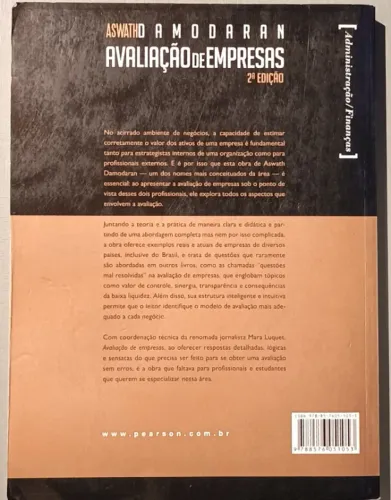 Livro Avaliação de Empresas - Aswath Damodaran (2ª Ed.)
