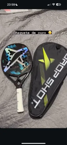Raquete de Beach Tennis DROP SHOT 24k
