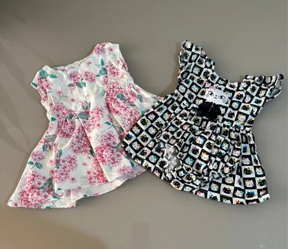 Vestido bebê menina 3 meses 