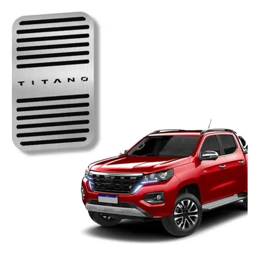 Descanso De Pé Fiat Titano Em Aço Inox