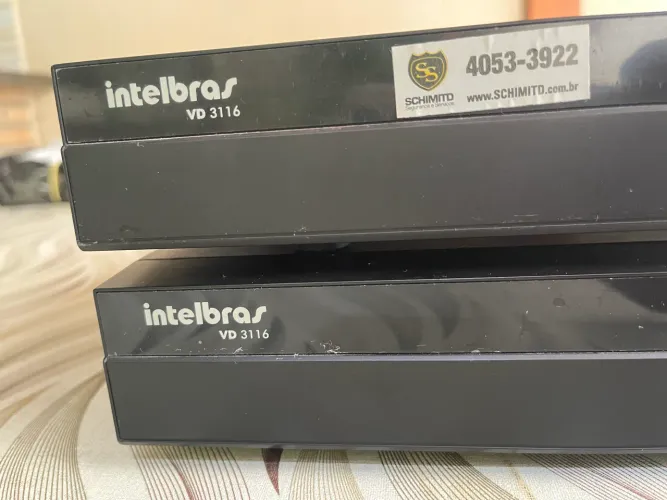 Dvr Intelbras modelo 16 canais VD 3116 2 unidades