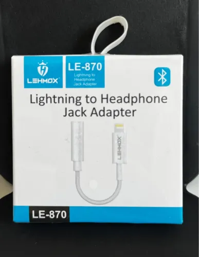 Adaptador Lightning para Fone de Ouvido LEHMOX LE-870