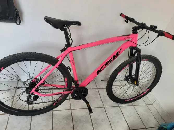 Bicicleta ksw aro 29, quadro 21