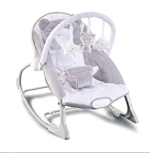 Cadeira de descanso musical urso polar até 18kg 