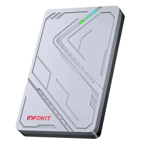 HD Externo 1 TB - Design com LED RGB e super desempenho!