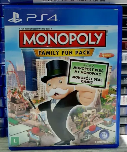 Jogo Ps4 Monopoly Family Fun Pack