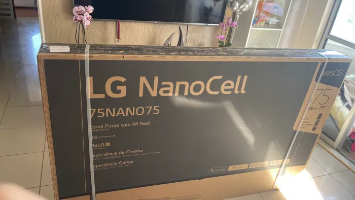 TV LG 75? NanoCell Perfeita