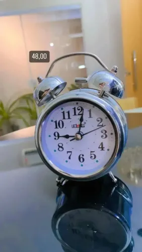 Despertador de Mesa Vintage Decorativo