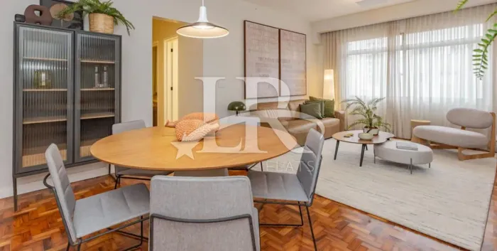 LR Flats - Apartamento de 3 quartos na Santa Cecília, pronto para alugar.