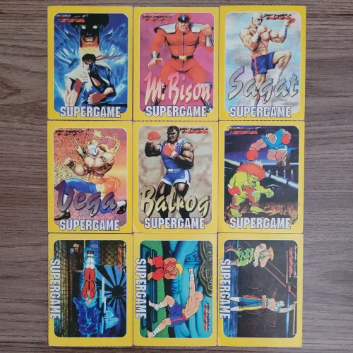 Cartas / Cards Supergame Street Fighter II