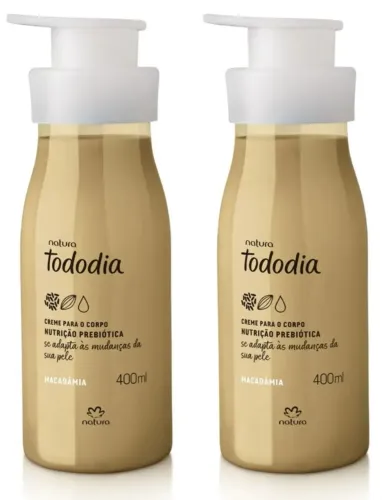 PROMOÇÃO Kit Creme Tododia Natura Macadâmia ( 2 x 400ml)