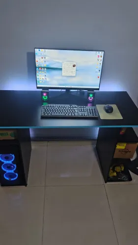 PC GAMER , RODA QUALQUER COISA - COMPLETO COM MESA RGB