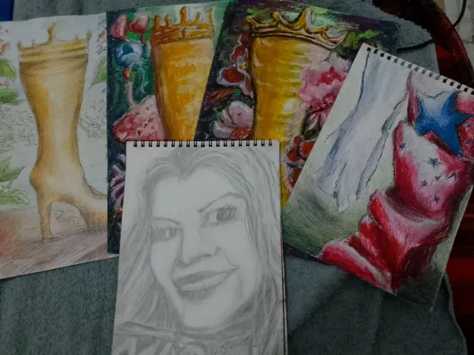 Fan ART - Joelma - Pack de pinturas e desenhos
