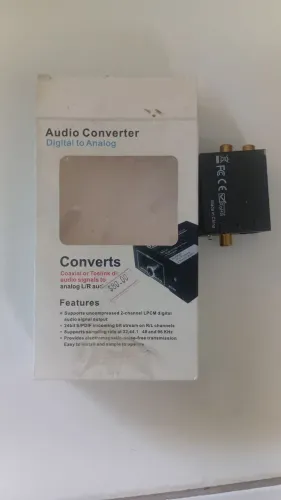 CONVERSOR  DE AUDIO RCA
