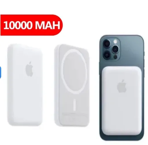 Carregador Portátil Indução P/ iPhone/Android Magsafe Sem fio Bateria Carga 10000mAh z1027