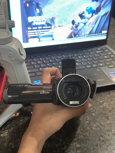 Câmera fotográfica e videografica