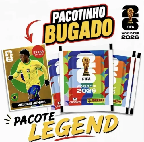 Pacotinho Bugado FIFA Copa 2026 legend