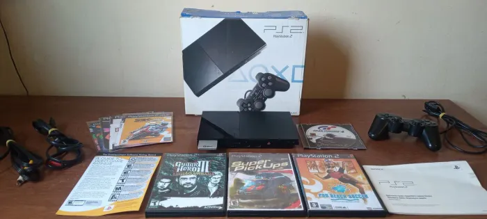 PLAY 2 SLIM COMPLETO NA CAIXA C/ NF - GRAN TURISMO 4 ORIGINAL