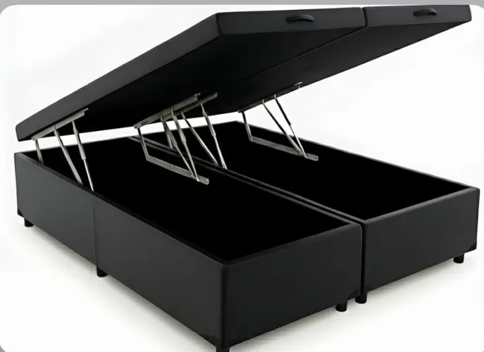 Cama Box Baú Queen Universal Clean 158x198x 42cm REFORÇADA Com GARANTIA!!