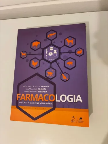 livro: farmacologia aplicada à medicina veterinária 6ª edição