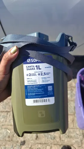 Garrafa térmica 1200 litros para camping