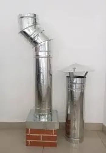 Chaminé para churrasqueira. 