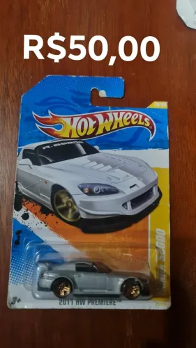 Hot Wheels 2011 HW Premiere - Honda S2000 Prata - Escala 1:64