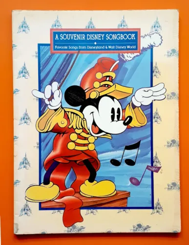 Livro de partituras A Souvenir Disney Songbook
