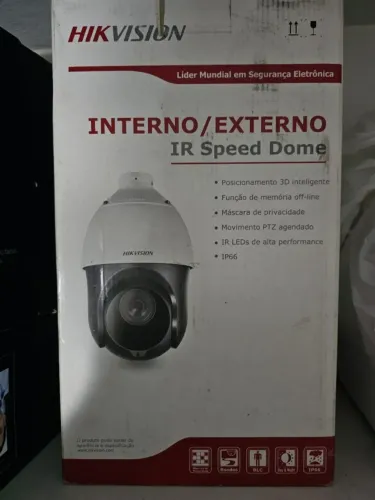 SPEED DOME HIKVISION DS-2AE4225TI -D - NOVA - ACEITO TROCAS !!!