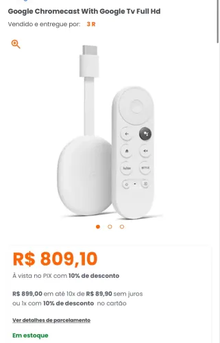 Google Chromecast With Google Tv Full Hd