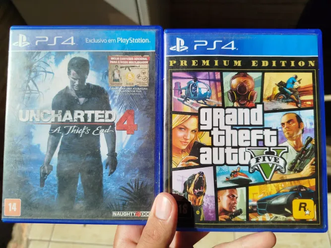 GTA V + Uncharted 4