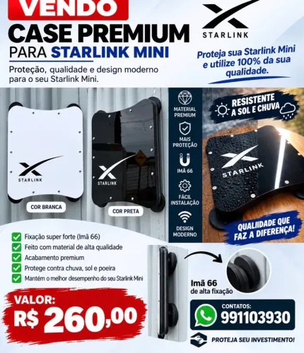 Vendo case de teto para Starlink 