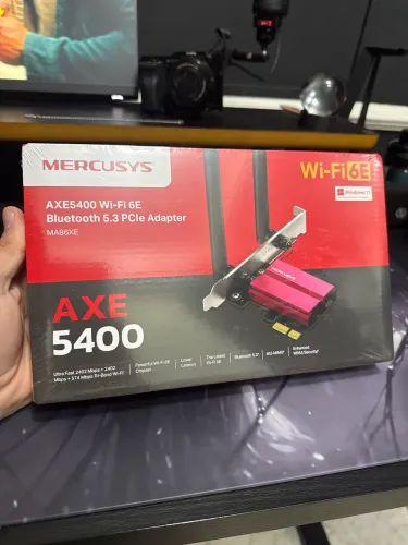 Mercusys MA86XE AXE5400 Wi-Fi 6E PCIe + Bluetooth 5.3 | 5400 Mbps