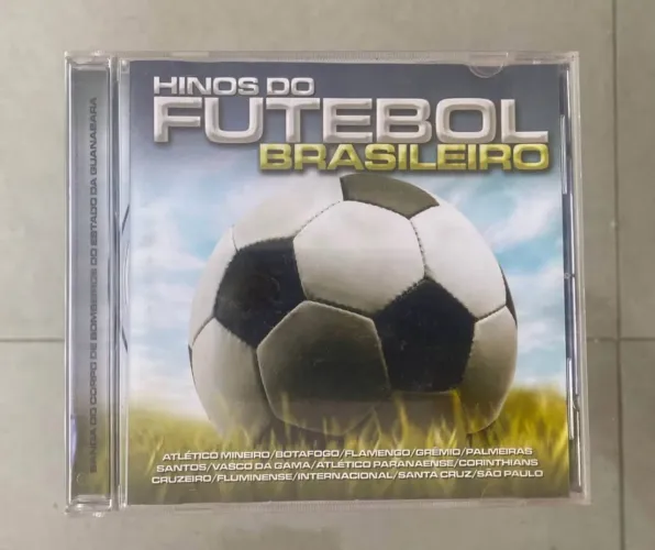 CD Hinos do Futebol Brasileiro - Banda do Corpo de Bombeiros da Guanabara