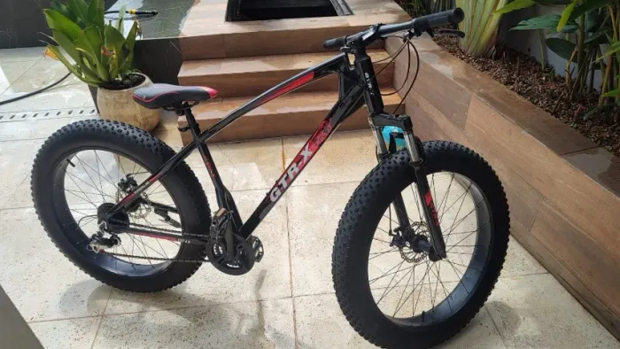 GTR-X Fat Bike Mountain Bike Aro 26 Cambio Shimano Alumínio