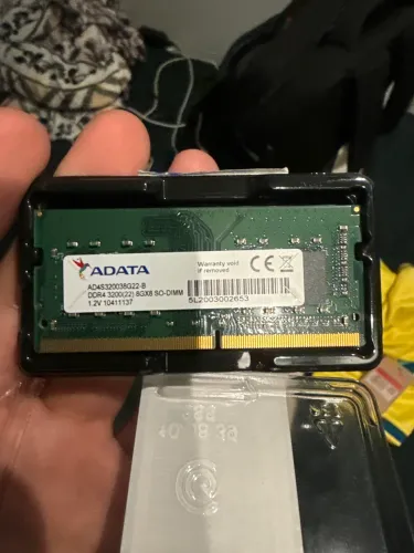 Memória notebook DDR4 8 gigas 3200 mhz