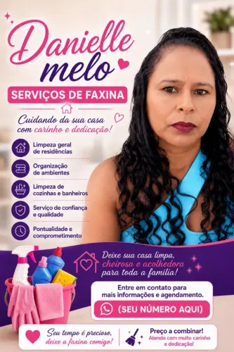 Faxineira/Diarista.