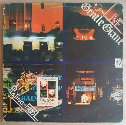 LP's Gentle Giant, Marillion, Gary Glitter, James Reyne, John Cougar e João Penca - Vinil