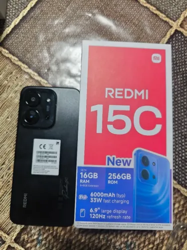 REDMI 15C 256GB NOVO.