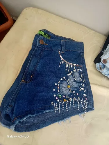 Bermudas jeans